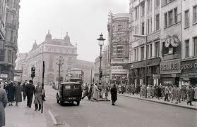 1956 London - Piccadilly Circus and Coventry Street